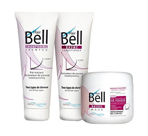 B2C Juego de Mascarilla 500 ml, Champú 250 ml y Acondicionador 250 ml