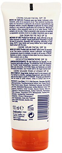 Babaria - ADN Anti-envejecimiento - Crema solar facial SPF30-100 ml