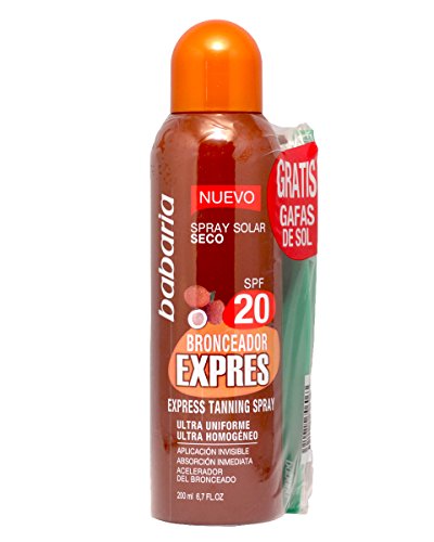 BABARIA bronceador express spf 20 spray 200 ml