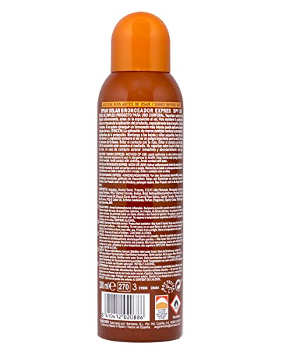 BABARIA bronceador express spf 20 spray 200 ml