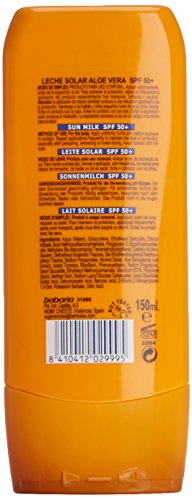 Babaria leche solar aloe vera spf50+ 150ml