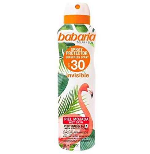 BABARIA Tropical sun protector solar invisible spf 30 spray 200 ml