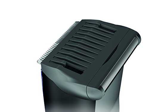 BaByliss T840E - Afeitadora y recortadora de barba, cuchillas resistentes de acero inoxidable, 60 minutos de autonomía, uso con y sin cable, negro