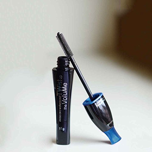 Babysbreath17 Mujeres Niñas Maquillaje Colorido 3D Curling Mascara de Ojos Secado rápido de pestañas de extensión Cosméticos Azul