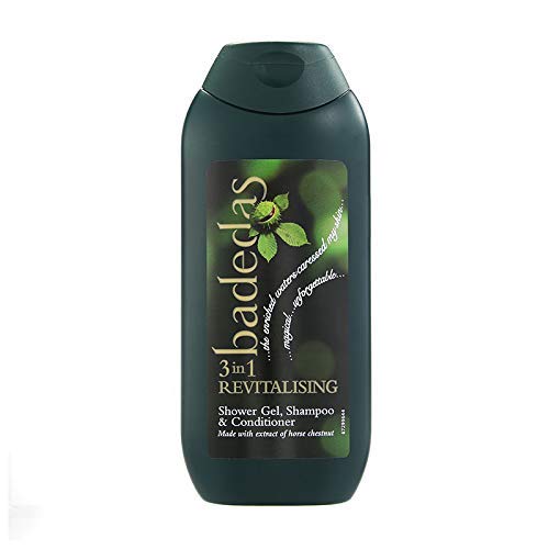 Badedas Revitalizantes De Gel De Ducha, Champú Y Acondicionador 200Ml (Paquete de 2)