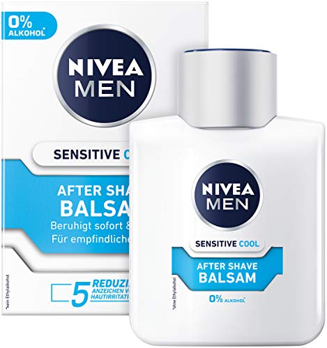 Bálsamo para después del afeitado Nivea Men Sensitive Cool After Shave Balsam, 100 ml