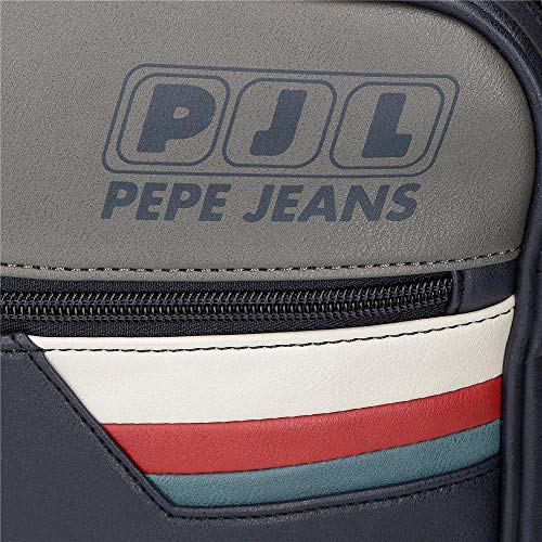 Bandolera Pepe Jeans Eighties Portatablet, Azul, 23x27x6 cm