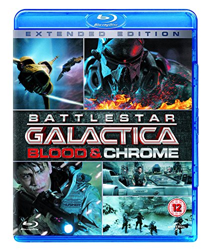 Battlestar Galactica- Blood & Chrome [Edizione: Regno Unito] [Reino Unido] [Blu-ray]