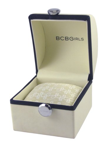 BCBG MAX Azria GL4014 - Reloj analógico de Cuarzo para Mujer con Correa de Acero Inoxidable, Color Plateado