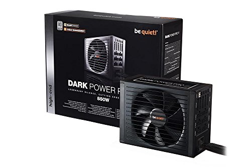 Be quiet! Dark Power Pro 11 - Fuente de alimentación (850 W, 100 - 240, 950 W, 50 - 60, +12V1,+12V2,+12V3,+12V4,+3.3V,+5V,+5Vsb,12V, 25 W), Negro