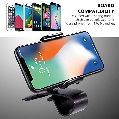 BEENLE Soporte Movil Coche, 2 In 1 Universal 360 Grados Rotación Porta Movil Coche para Rejillas del Aire de Coche,Xiaomi Mi 9 Mi 8 Redmi Note 7 iPhone XR XS MAX X 8 7 6 Samsung S10 S9 Huawei P20