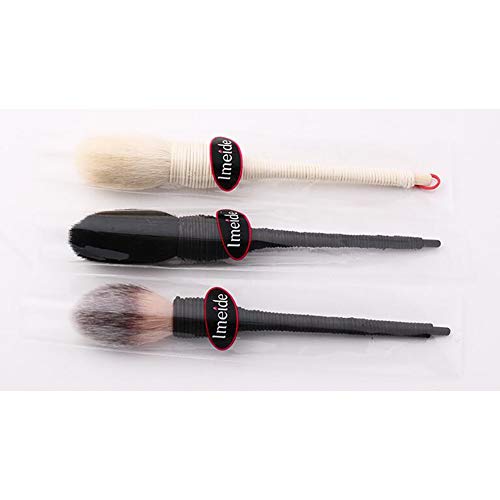 Beito 1PC suave pincel de maquillaje de belleza maquillaje en polvo suelto Fundación Pincel Brocha para rubor Maquillaje para niñas Herramientas de belleza(Tricolor)