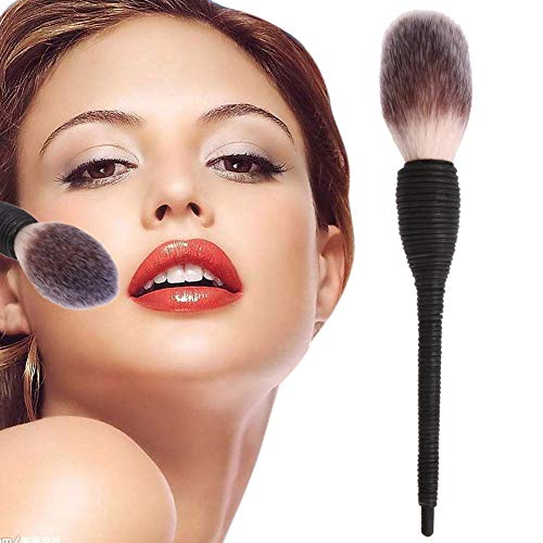 Beito 1PC suave pincel de maquillaje de belleza maquillaje en polvo suelto Fundación Pincel Brocha para rubor Maquillaje para niñas Herramientas de belleza(Tricolor)