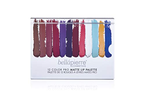 Bellapierre Cosmetics 12 Color Pro Matte Lip Palette - 13 ml