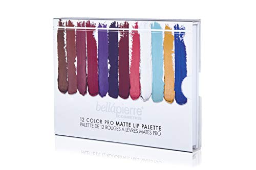 Bellapierre Cosmetics 12 Color Pro Matte Lip Palette - 13 ml