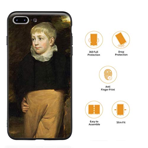 Berkin Arts John Constable para iPhone 7 Plus&iPhone 8 Plus/Caja del teléfono Celular de Arte/Impresión Giclee UV en la Cubierta del móvil(Ritratto di Master Crosby)