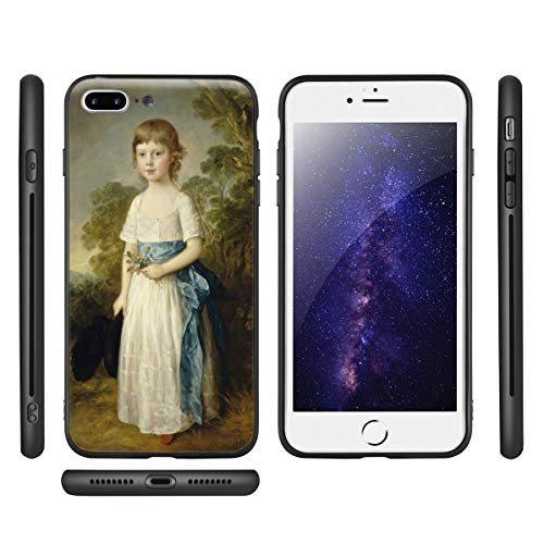 Berkin Arts Thomas Gainsborough para iPhone 7 Plus&iPhone 8 Plus/Caja del teléfono Celular de Arte/Impresión Giclee UV en la Cubierta del móvil(Master John Calorehcote)