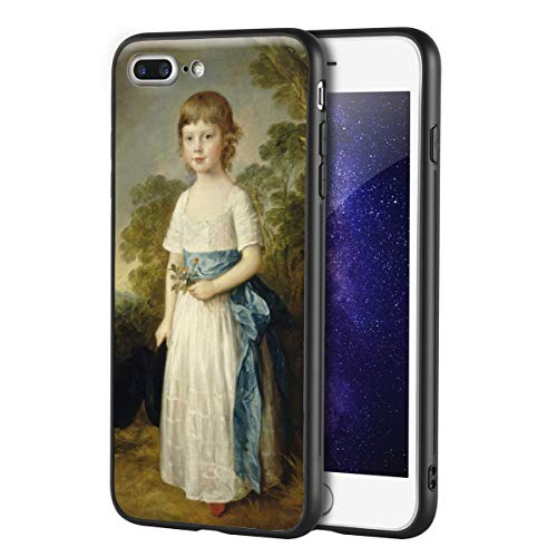 Berkin Arts Thomas Gainsborough para iPhone 7 Plus&iPhone 8 Plus/Caja del teléfono Celular de Arte/Impresión Giclee UV en la Cubierta del móvil(Master John Calorehcote)