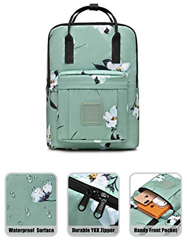 Bestie 14" Mochila Mujer, para portatil 14 Pulgadas, 12 litros, Magnolia, Menta