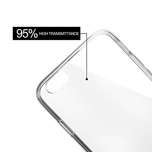 Bingsale AMversio2015109 - Funda para Apple iPhone 6S/6 (silicona, TPU), transparente