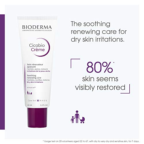 BIODERMA CICABIO - Crema reparadora, piel sensible, 40 ml