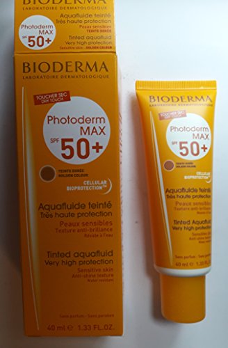 Bioderma Photoderm Max Aquafluido spf50+ color Dorado 40ml