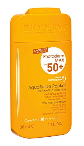 Bioderma - Protección solar photoderm max aquafluide pocket incoloro spf 50+ uva24