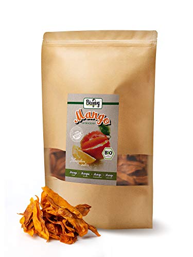 Biojoy Mango deshidratado ecológico, sin azucar y sin sulfitos (1 kg)