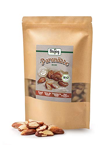 Biojoy Nueces de Brasil crudas Ecologicas, sin sal y naturales (1 kg)