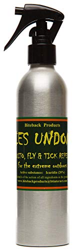 Biteback Products 'Flies Undone' ™ Repelente de Mosquitos e Insectos de Gran Alcance con Icaridin 250ml