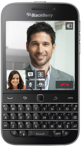 BlackBerry Classic - Smartphone de 3.5" (Qualcomm MSM 8960 1.5 GHz, cámara de 8 MP, S.O. BlackBerry 10, teclado QWERTY)