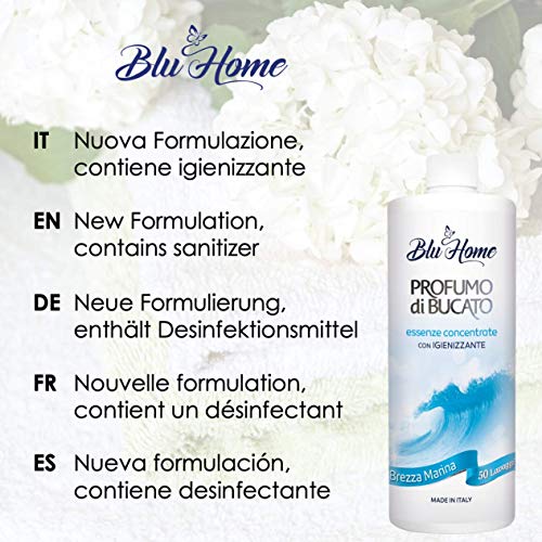 BLU HOME Perfume Concentrado para la Ropa (Brisa Marina, 500 ml)