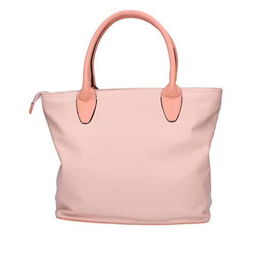 Blugirl - Blumarine Bolso de mano Mujer cuero sintético rosa Large