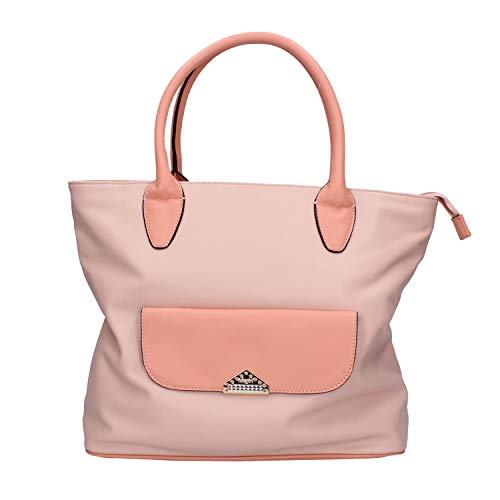 Blugirl - Blumarine Bolso de mano Mujer cuero sintético rosa Large