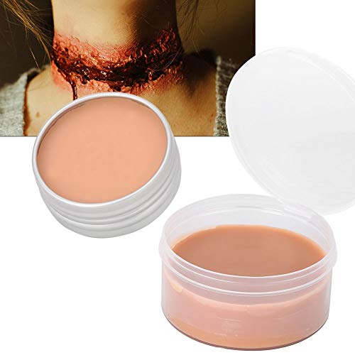 Body Painting Wax - Delaman Cover Scars Skin Wax Efectos especiales Pintura corporal Maquillaje 2Tipos 1PC(Caja de plástico SEN-2#)