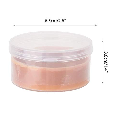 Body Painting Wax - Delaman Cover Scars Skin Wax Efectos especiales Pintura corporal Maquillaje 2Tipos 1PC(Caja de plástico SEN-2#)