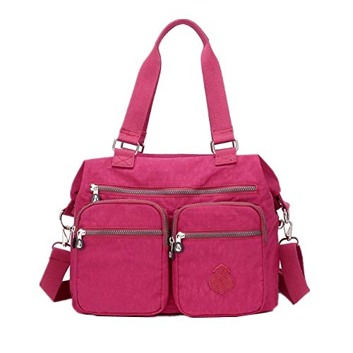 Bolsos Mujer Grandes Bolso Piel Mujer Bolsos De Mujer liquidación Bolsos de Las señoras Bolsos de Mano para Mujer con Estilo Bolsos Negros para Damas Rose