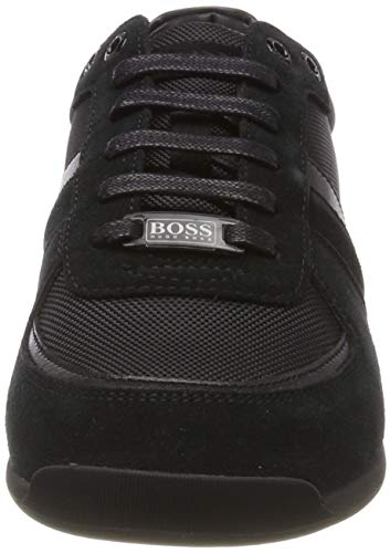 BOSS Maze_lowp_MX, Zapatillas para Hombre, Negro (Black 001), 45 EU