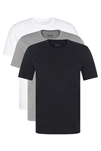 BOSS T-Shirt RN 3p Co Camiseta para Hombre, Multicolor (Assorted Pre-Pack 999), Small, pack de 3