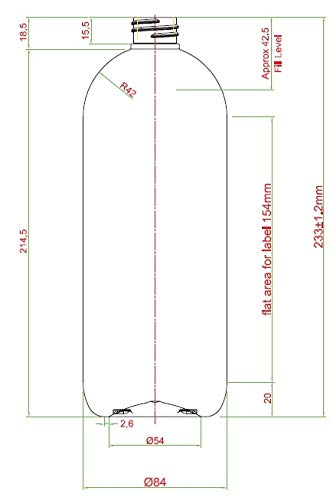 Botellas Ambar Vacias de Plastico con Dispensador Pompa para Jabon, Champu, Acondicionador, Aceite Esencial Aceite para Masajes Perfume Aromaterapia Lociones Boston Round 24/410 Pharma Veral (5000)