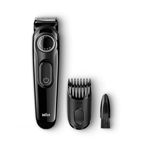 Braun BT3022 BeardTrimmer - Recortadora Barba, con Cuchillas Afiladas de Larga Duración, Color Negro