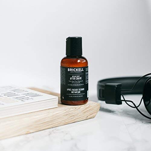 Brickell Men’s Products – Loción para Después de Afeitar Alivio Instantáneo para Hombres – Natural y Orgánica - 59 ml