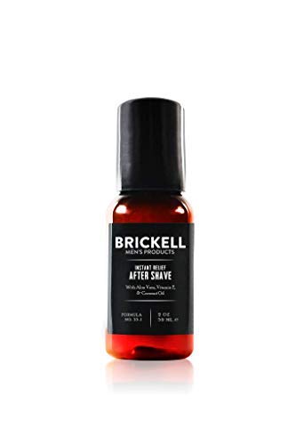 Brickell Men’s Products – Loción para Después de Afeitar Alivio Instantáneo para Hombres – Natural y Orgánica - 59 ml