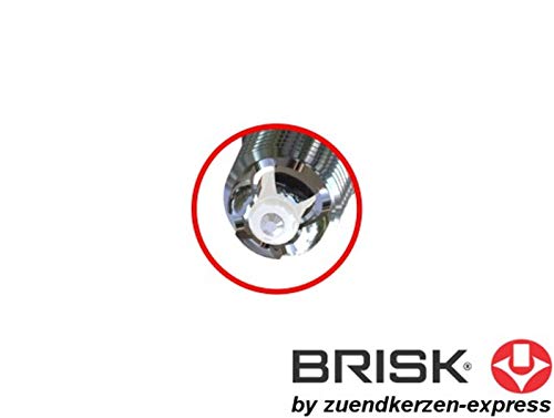 BRISK Premium Racing BOR14LGS 3093 Bujías de Encendido, 4 piezas