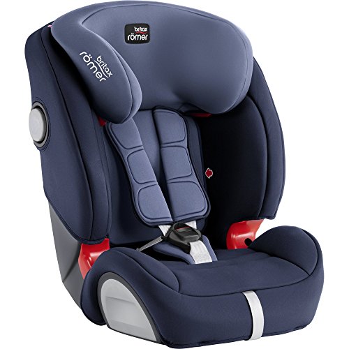 Britax Römer Silla de coche 9 meses - 12 años, 9 - 36 kg, EVOLVA 1-2-3 SL SICT, ISOFIX, Grupo 1/2/3, Moonlight Blue