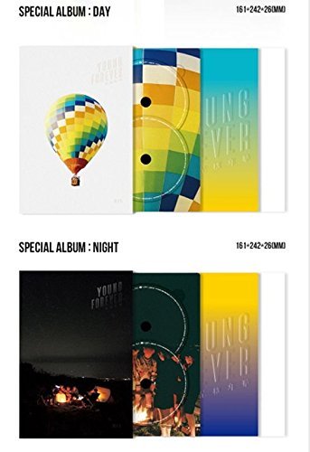 BTS - [EPILOGUE : YOUNG FOREVER] In The Mood For Love Special Album NIGHT ver. 2CD+POSTER+112p Photo Book+1p Polaroid Card K-POP Sealed