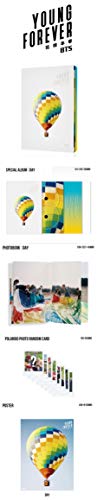 BTS Young Forever (Day Version) In The Mood For Love Special Bangtan Boys Album 2 CDs+Poster+Photobook+Polaroid Card+Gift (Extra 6 Photocards Set)