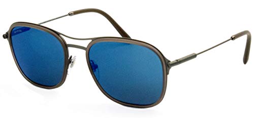 Bulgari 0BV5041 195/55 56 Gafas de sol, Gris (Matte Grey/Darkblueemirrorbluee), Unisex-Adulto