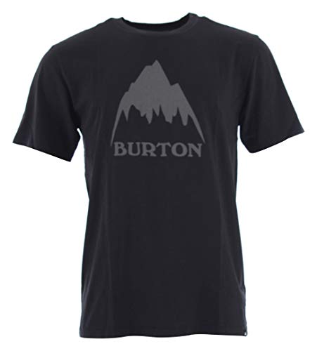 Burton Classic Mountain High Camiseta, Hombre, True Black, XS