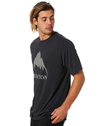 Burton Classic Mountain High Camiseta, Hombre, True Black, XS